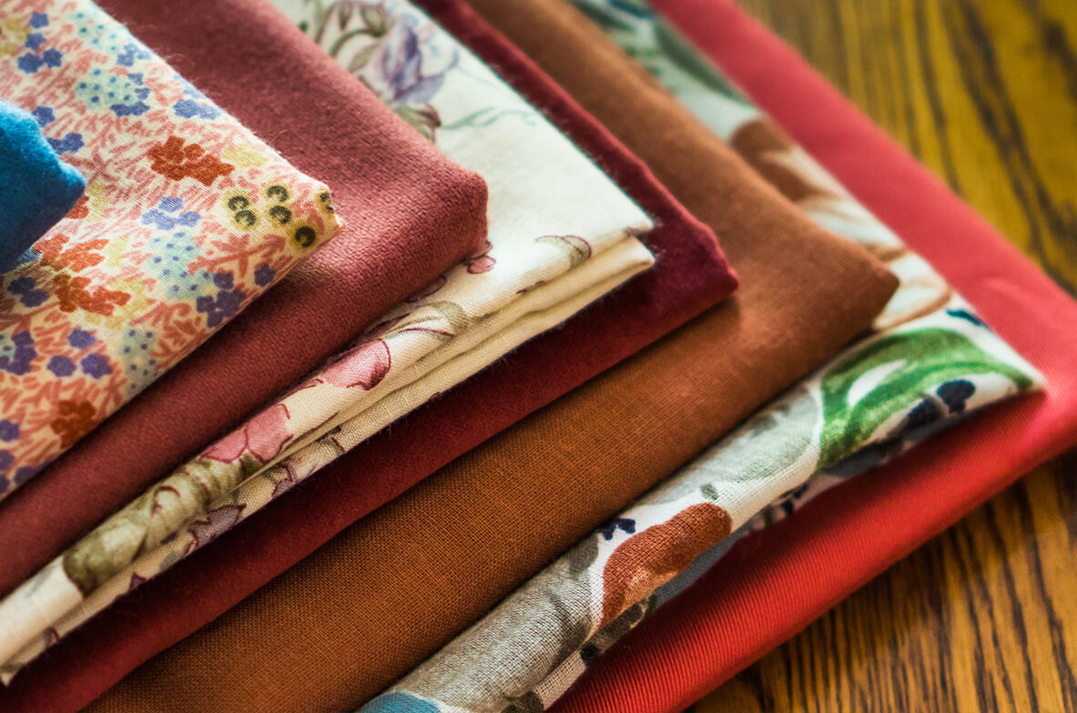 Various fabrics