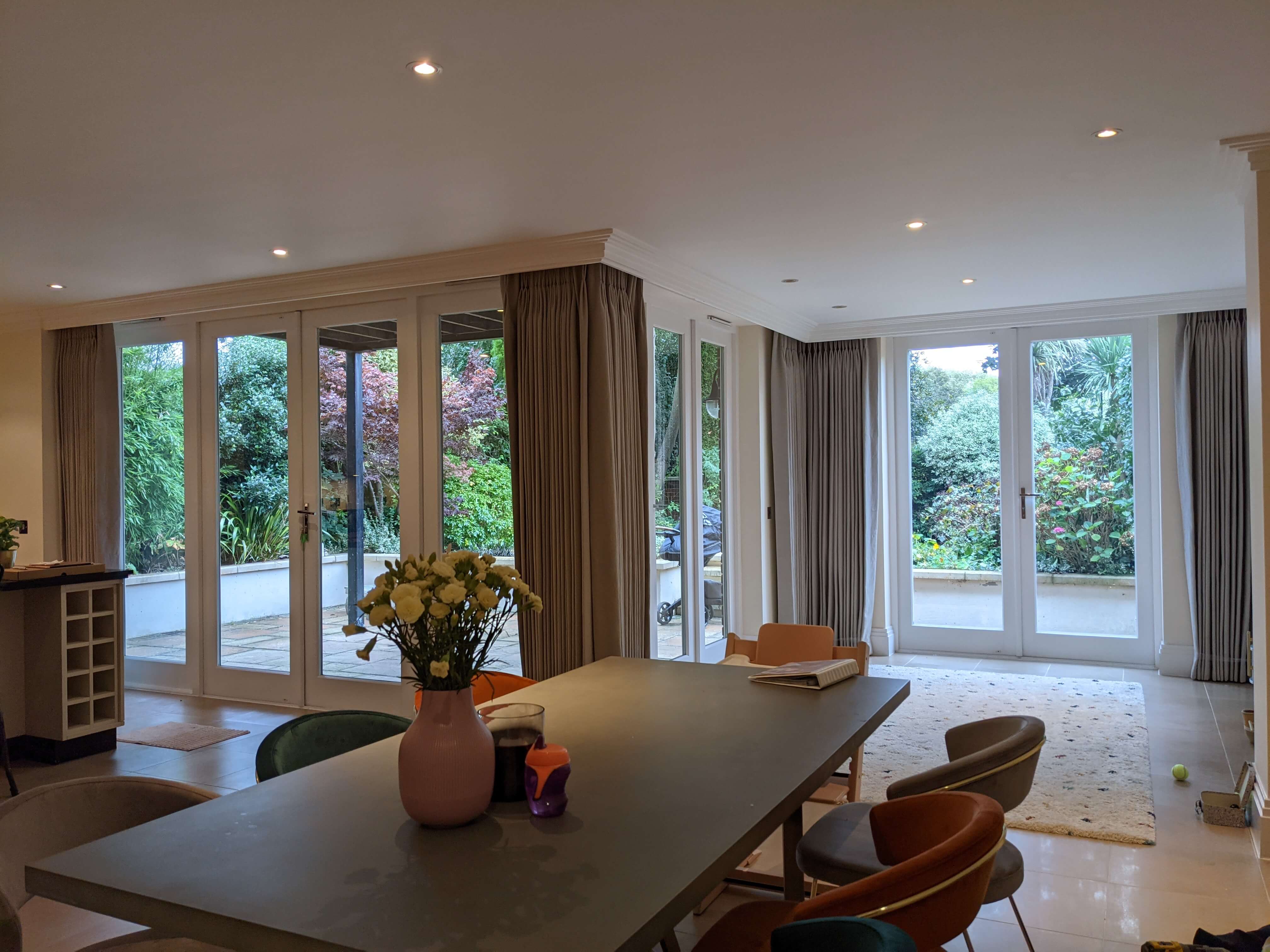 Curtain set Kitchen Doors